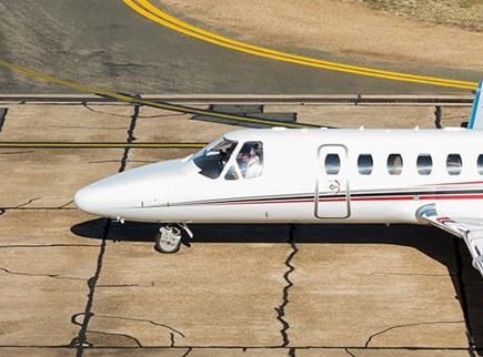 Image of a small passenger plan on a runway at Parafield Airport