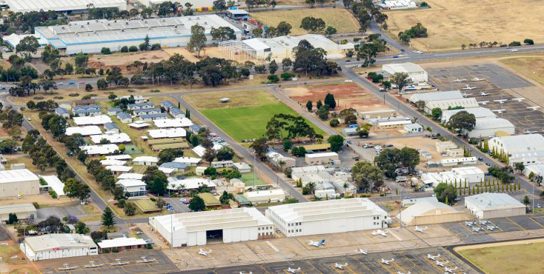 Aerial photo of Parafield Airport
