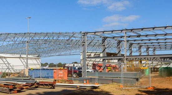 Image of a construction at Parafield Airport
